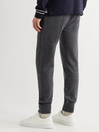 MR P. - Slim-Fit Tapered Melangé Wool and Cashmere-Blend Sweatpants - Gray