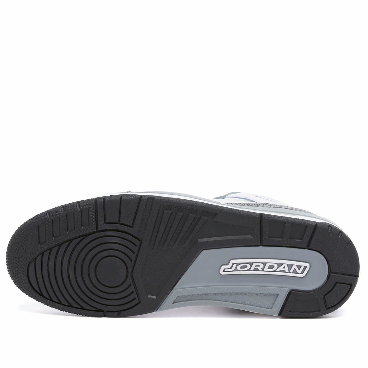Air Jordan Spizike Low Sneaker in White/Grey/Anthracite