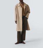 Lemaire Car wool-blend coat