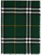 Burberry Green Check Scarf