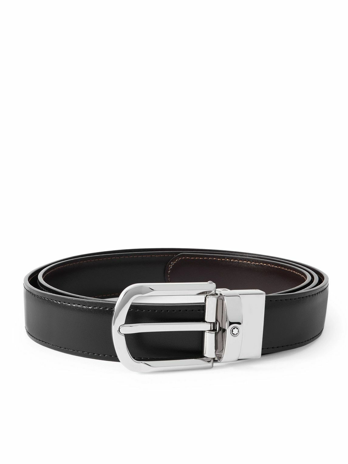 Montblanc - 3cm Reversible Leather Belt