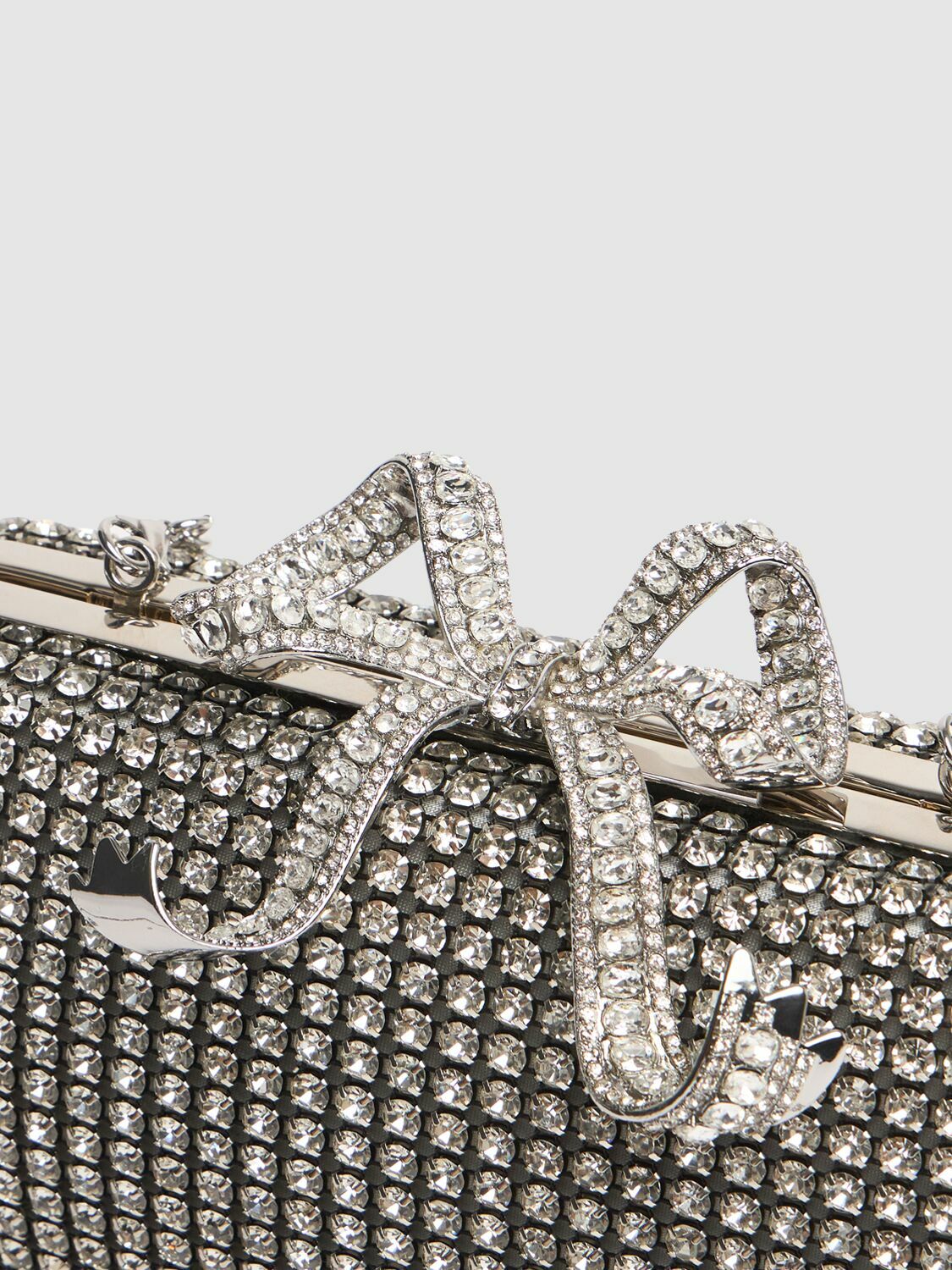 SELF-PORTRAIT Crystal Box Clutch