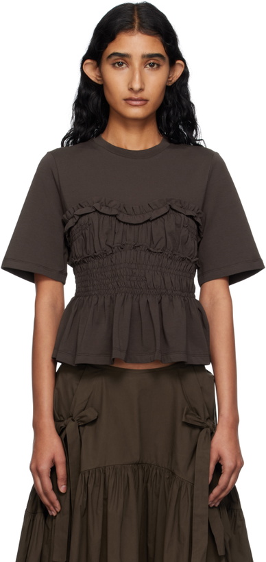 Photo: Cecilie Bahnsen Brown Vilde T-shirt