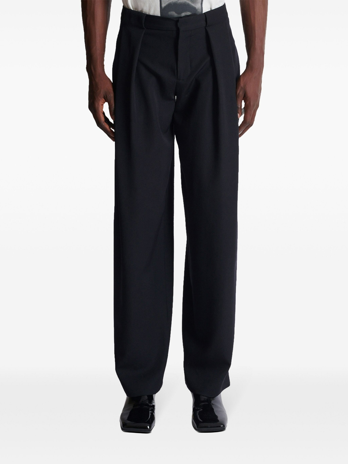 Balmain Gdp Pleated Pants in Black