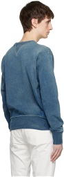 RRL Indigo Yarn-Dyed Sweatshirt