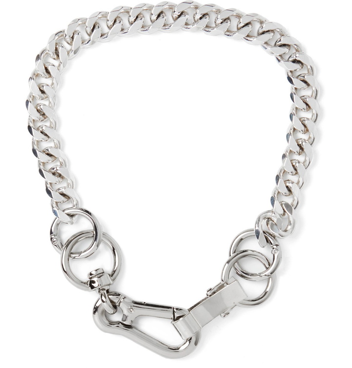 Photo: Martine Ali - Ant Silver-Plated Chain Necklace - Silver