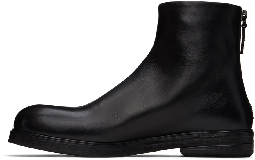 Marsèll Black Zucca Zeppa Ankle Boots
