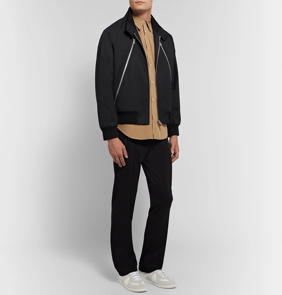 Maison Margiela - Zip-Detailed Twill and Corduroy Blouson Jacket