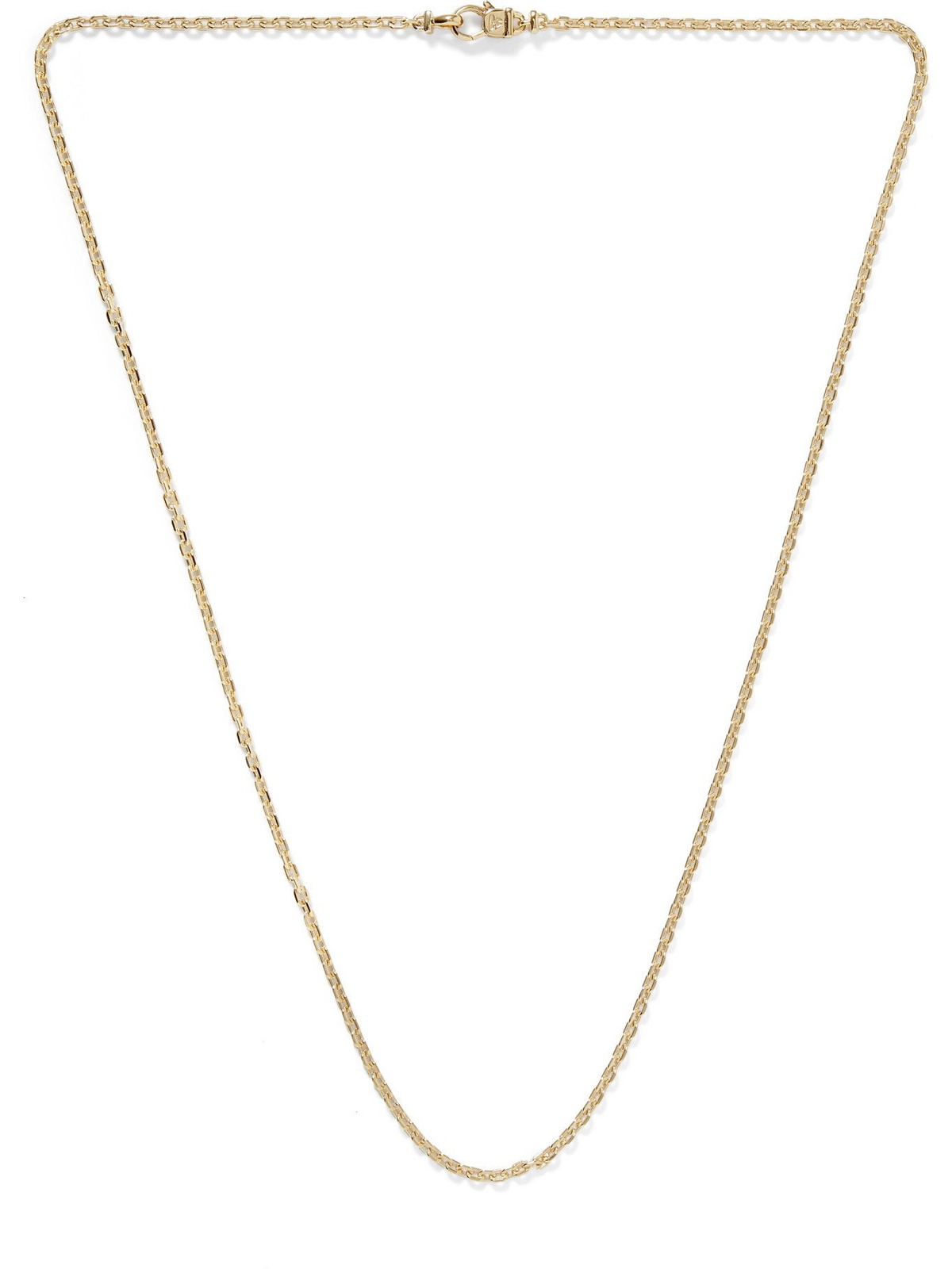 TOM WOOD - Anker Gold-Plated Chain Necklace - Gold Tom Wood
