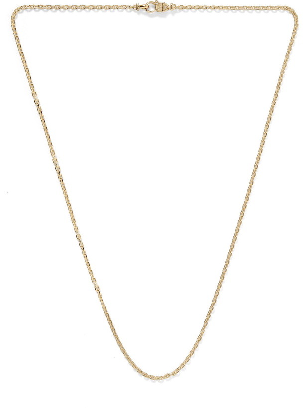 Photo: TOM WOOD - Anker Gold-Plated Chain Necklace - Gold