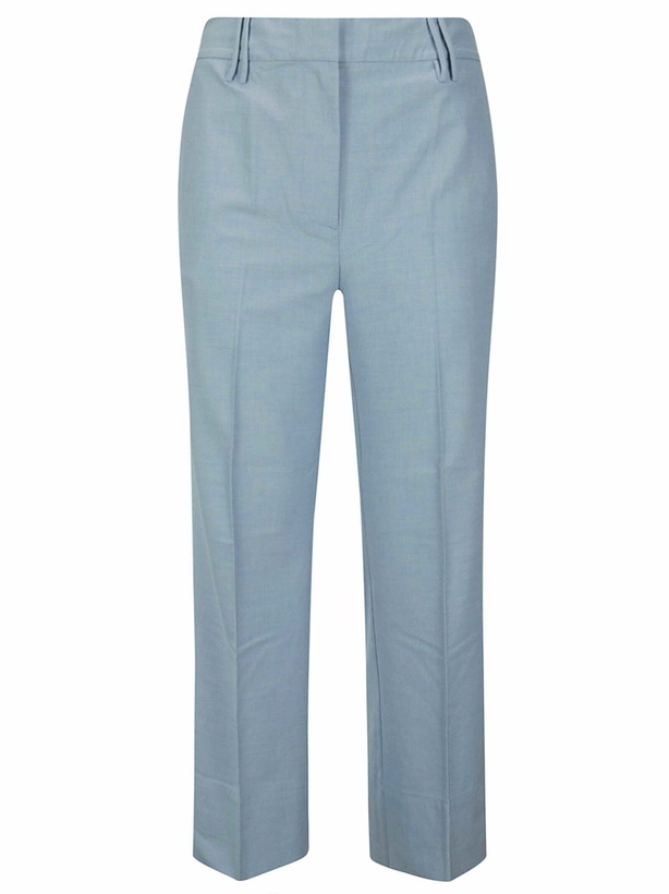 Photo: Ganni Drapey Melange Cropped Pants