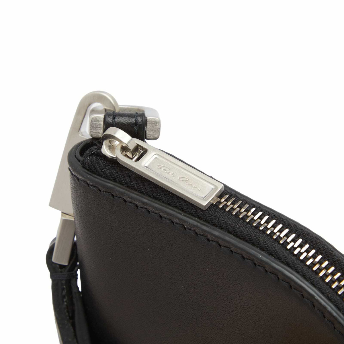 Rick Owens Men's Neck Wallet in Black Rick Owens
