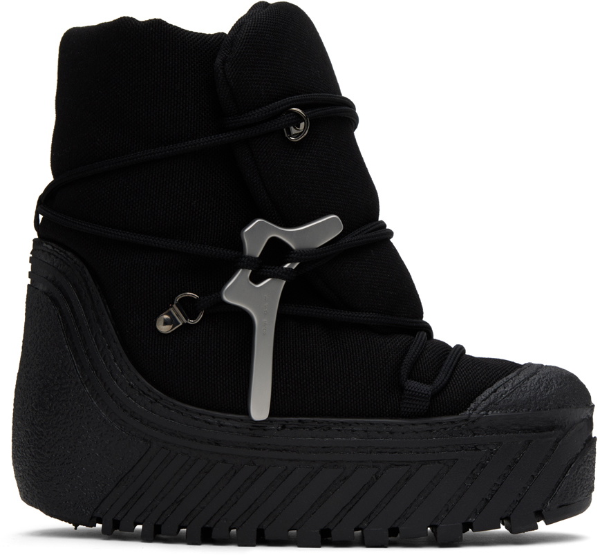 HELIOT EMIL Black Flux Boots Heliot Emil