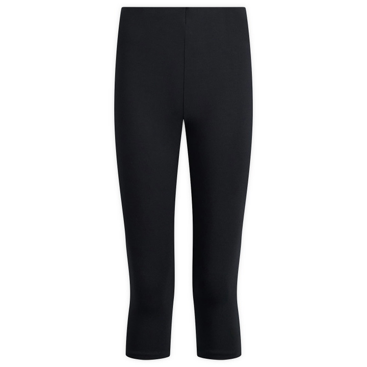 Photo: SKIMS Women's Smooth Layers Capri in Obsidian
