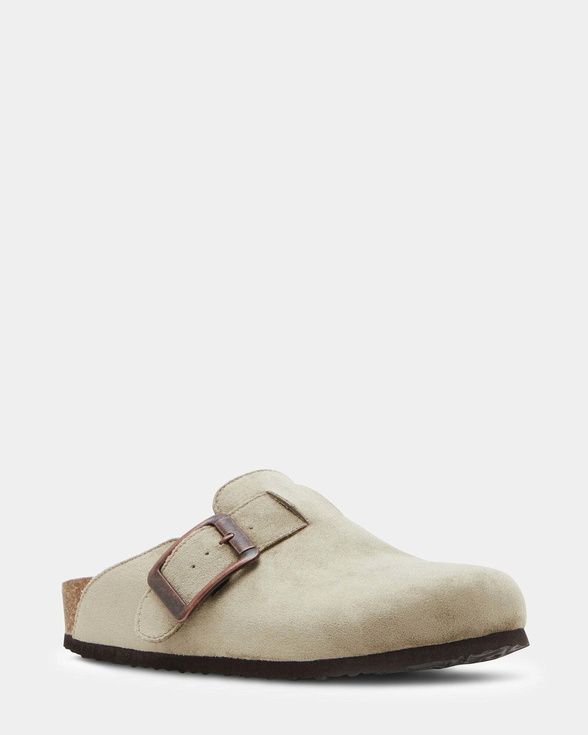 Steve Madden Prim Flats in Taupe Fabric
