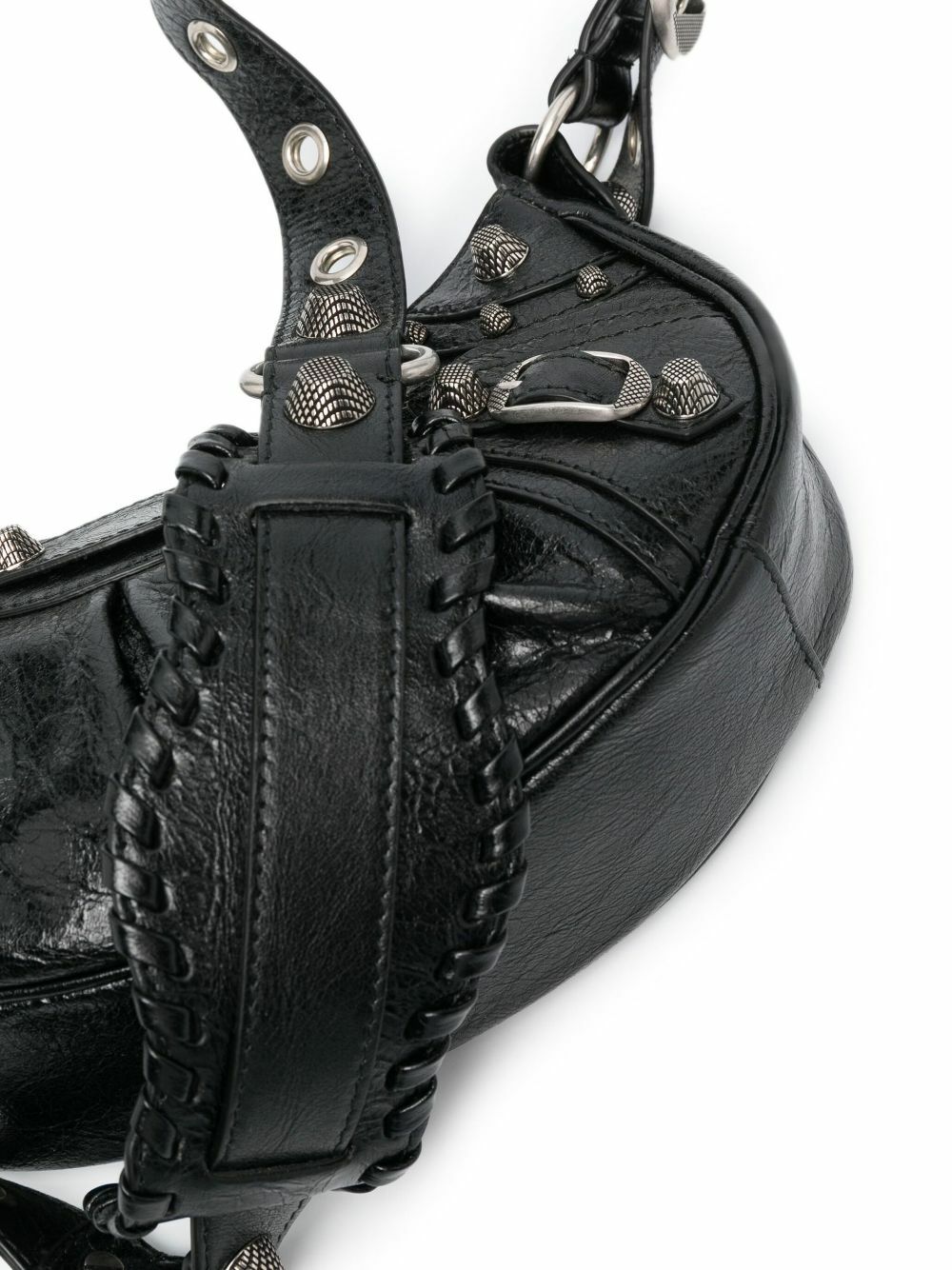 Balenciaga Black Le Cagole Mini Leather Shoulder Bag Balenciaga