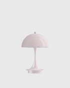 Louis Poulsen Panthella 160 Portable V3   Universal Plug Pink Lighting