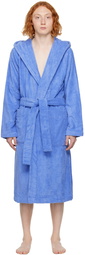 Tekla Blue Oversized Hooded Bathrobe