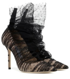 Jimmy Choo - Lavish 100 tulle pumps