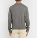 Massimo Alba - Watercolour-Dyed Mélange Loopback Cashmere Sweater - Men - Gray