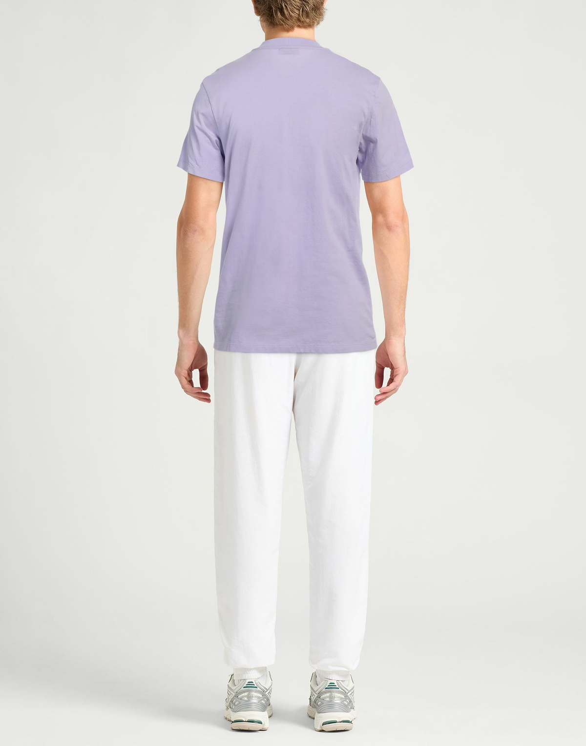 Sandro Mens T-shirt Lilac