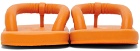 CamperLab Orange Hastalavista Flip-Flops