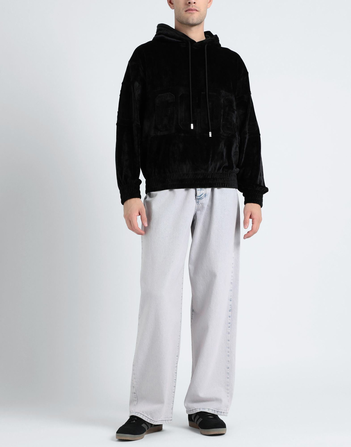 Gcds Mens Sweatshirt in Black