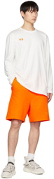 Y-3 Orange Classic Shorts