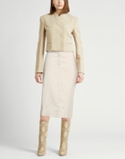 Peserico Womens Midi skirt Ivory