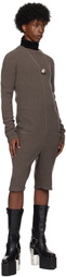 Rick Owens Gray Porterville Headon Jumpsuit