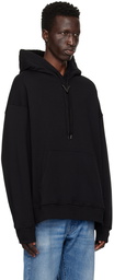 Valentino Black VLogo Hoodie