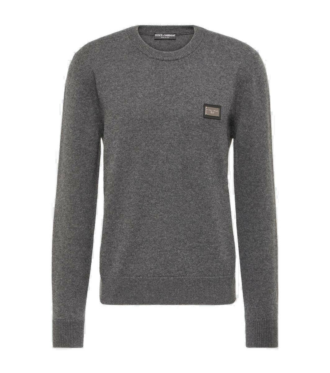 Dolce & Gabbana Black Cashmere Turtleneck Pullover Sweater main image 1