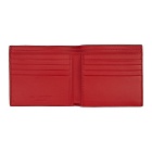Alexander McQueen Black and Red Logo Bifold Wallet