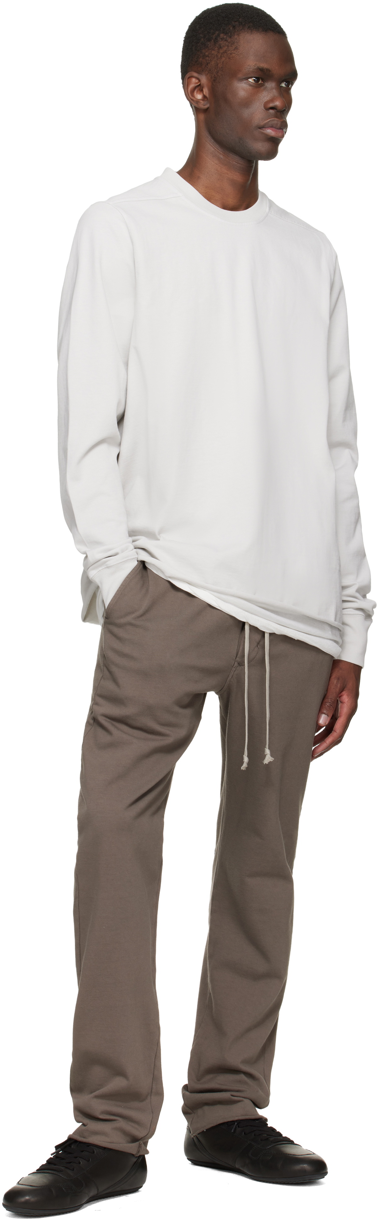 Rick Owens DRKSHDW Off-White Temple Crewneck Sweatshirt