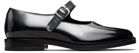 Maison Margiela Black & Silver Mary Jane Loafers