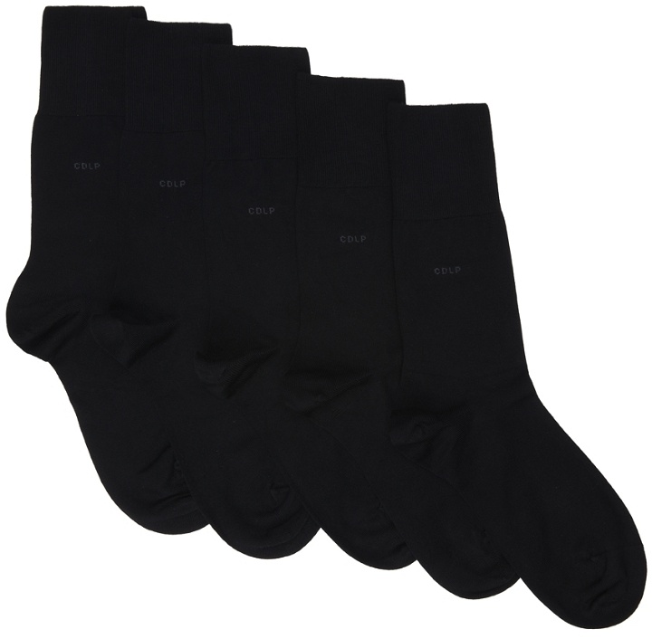 Photo: CDLP Five-Pack Black Bamboo Socks
