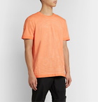 Moncler Genius - 6 Moncler 1017 ALYX 9SM Logo-Print Cotton-Jersey T-Shirt - Orange