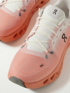ON - Cloudtilt Stretch-Knit Sneakers - Orange