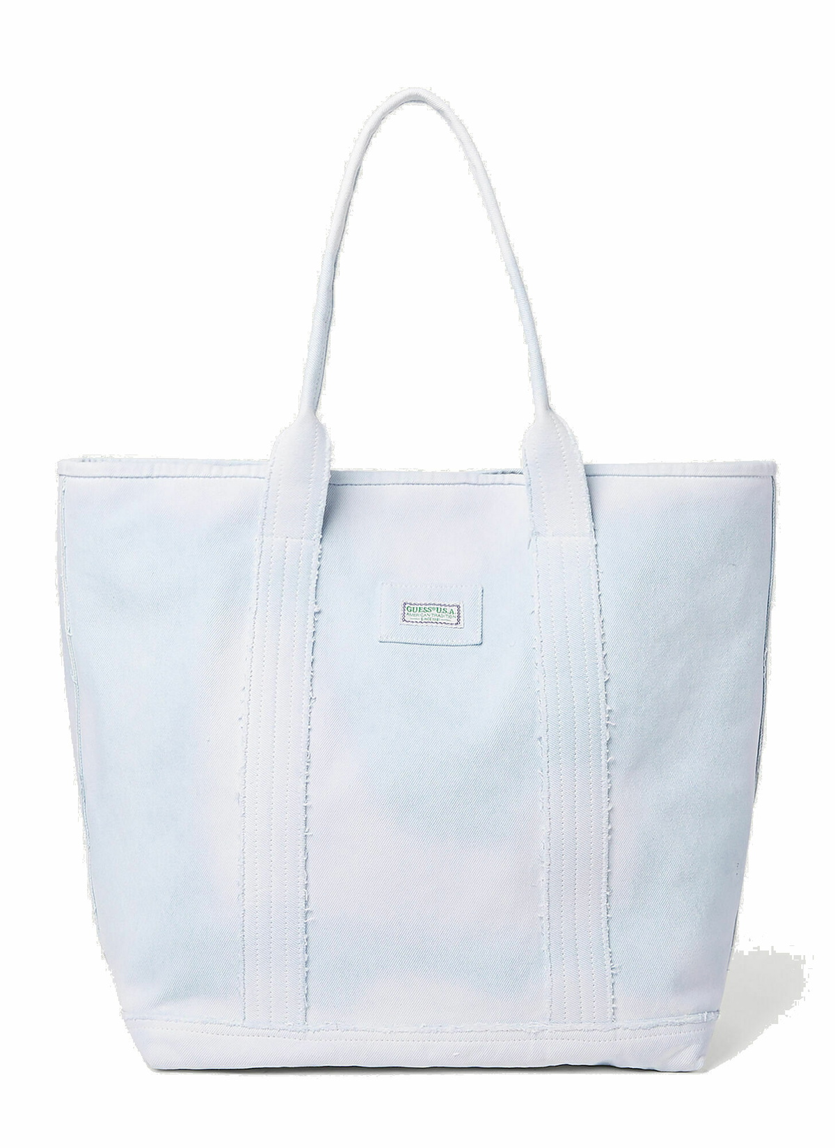 Guess USA Tote Bag - Tote Bags Light Blue One Size