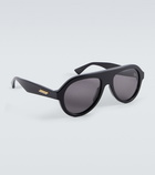 Bottega Veneta Aviator sunglasses