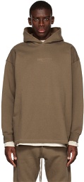 Fear of God ESSENTIALS Brown Relaxed Hoodie