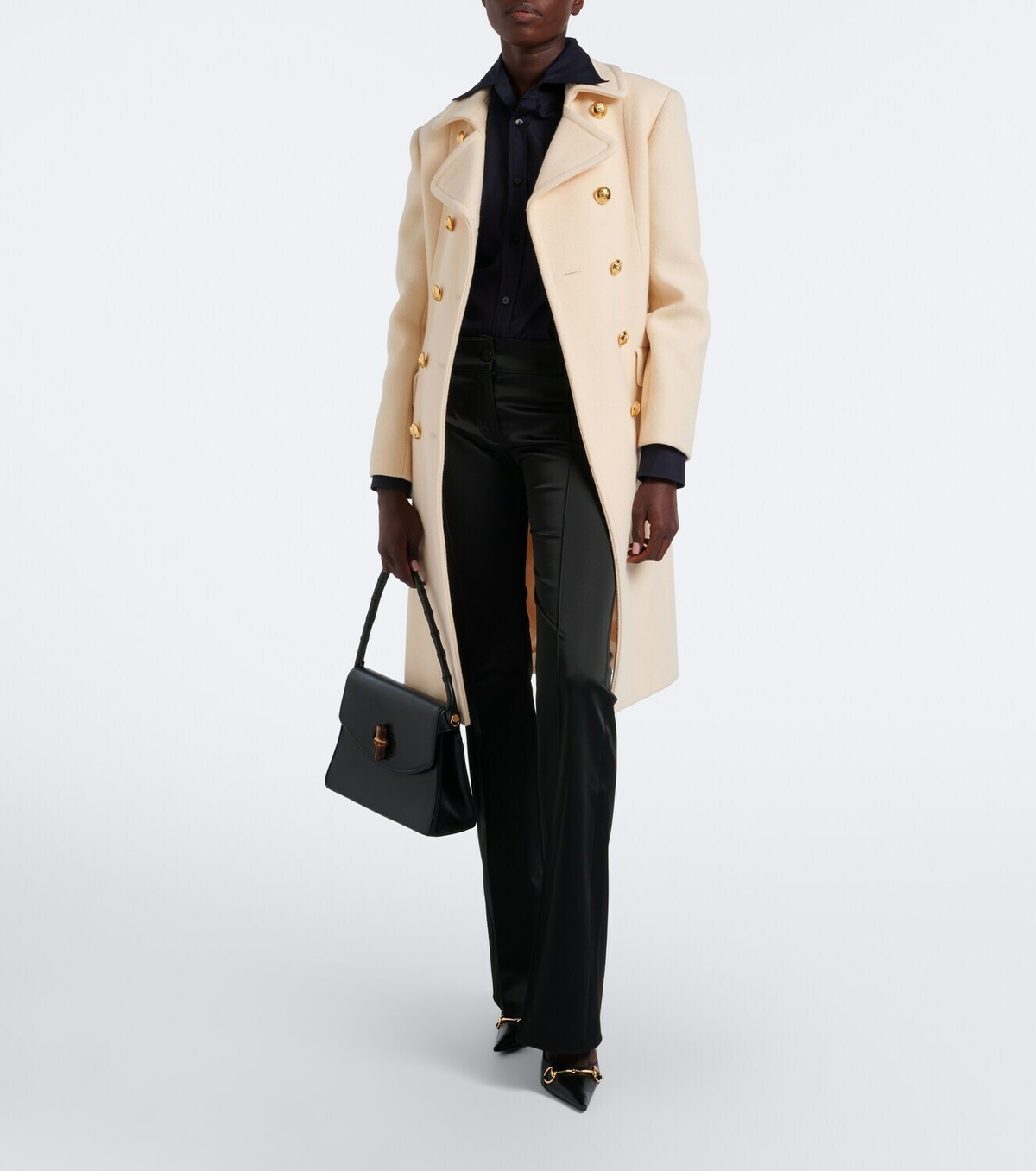 Gucci Satin flared pants