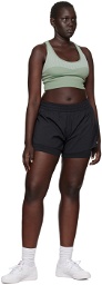 Reebok Classics Black Two-In-One Shorts