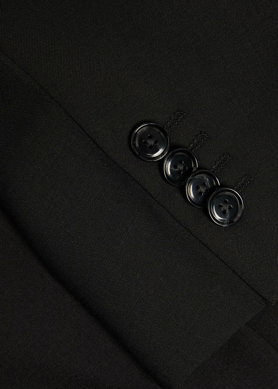 Boss Wool Blazer Black