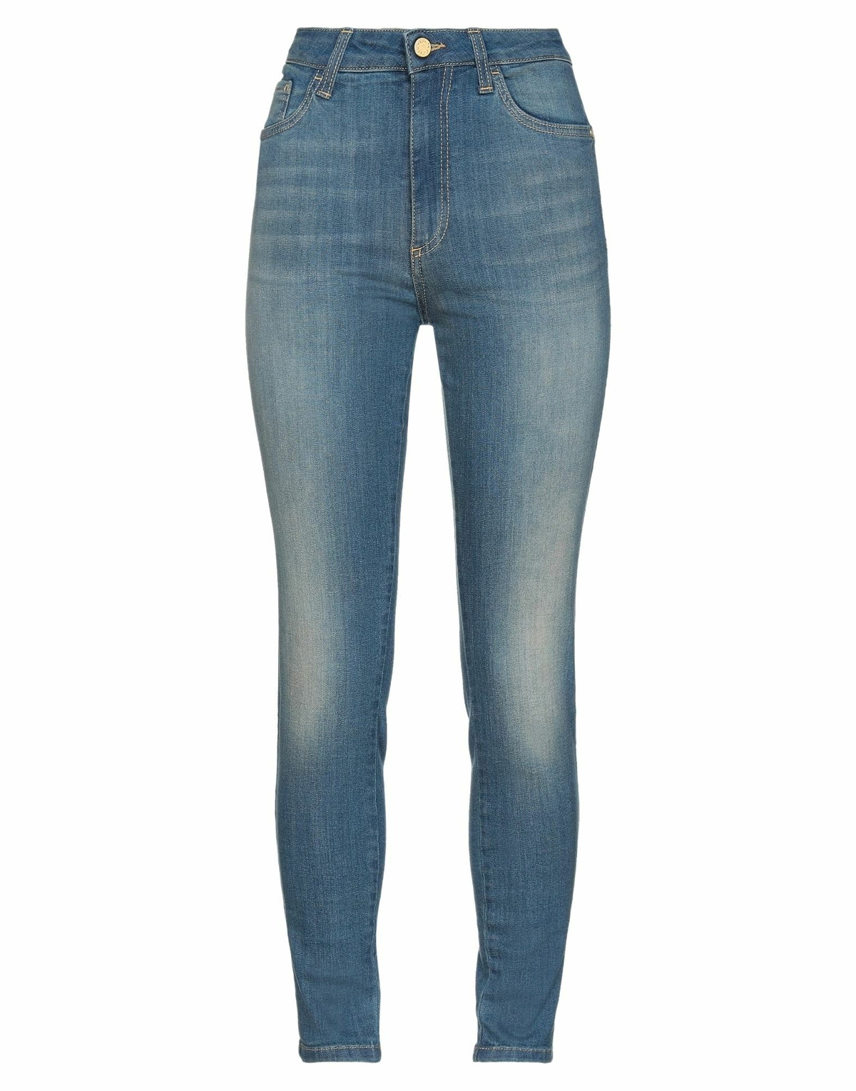 Manila Grace Womens Jeans in Blue