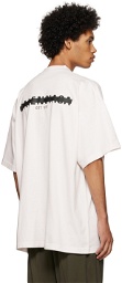 Balenciaga White Strike 1917 Oversized T-Shirt