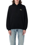 Lacoste Loose Fit Badge Accent Hoodie