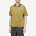 Paul Smith Men's Short Sleeve Knit Shirt in Green