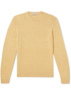 John Smedley - Niko Recycled Cashmere and Merino Wool-Blend Sweater - Yellow