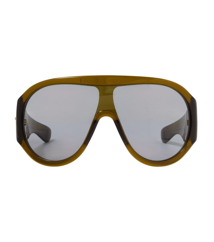 Photo: Bottega Veneta Shield sunglasses